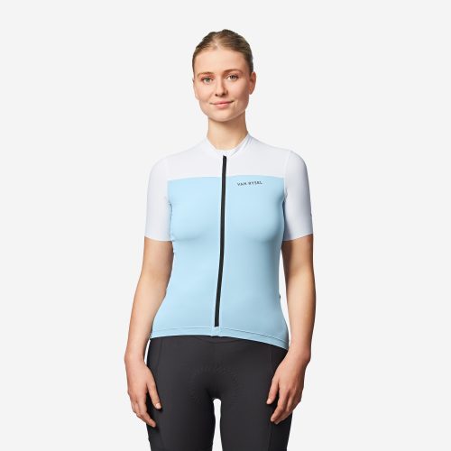 Women's Fitted Short-Sleeved Road Cycling Jersey, EDR 2